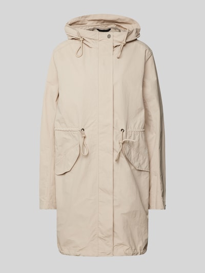 Didriksons Parka in unifarbenem Design Modell 'HELEN' Beige 2