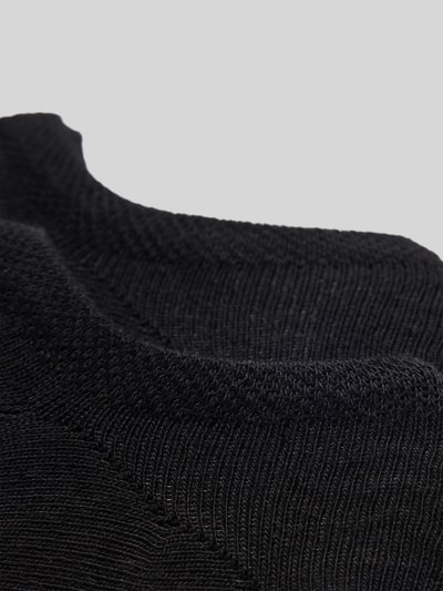 Christian Berg Woman Füßlinge mit elastischem Bund im 2er-Pack Black 2