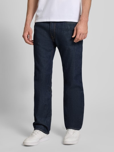 Levi's® Wide Leg Fit Jeans mit Eingrifftaschen Modell '555®' Jeansblau 4