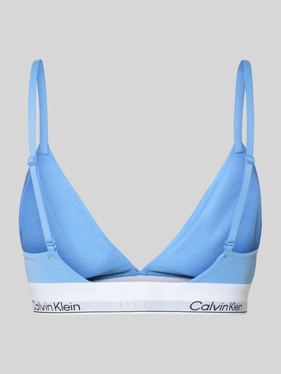 Calvin Klein Underwear Bralette mit elastischem Label-Bund Blau 3