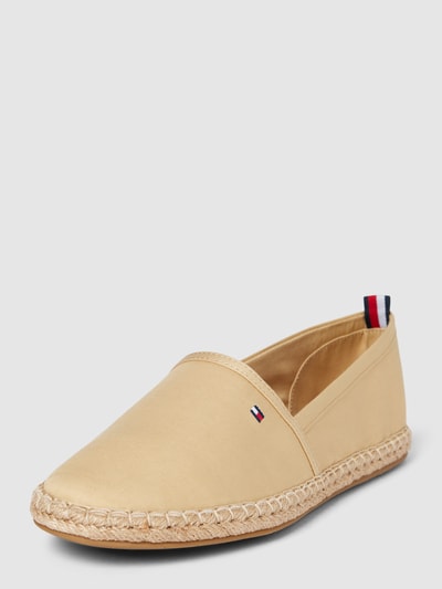 Tommy Hilfiger Espadryle z wyhaftowanym logo model ‘BASIC TOMMY’ Beżowy 1