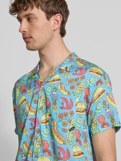 BOARDIES Freizeithemd mit Knopfleiste Tuerkis 3