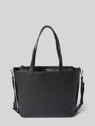 Marc O'Polo Shopper met leerlook Zwart - 2