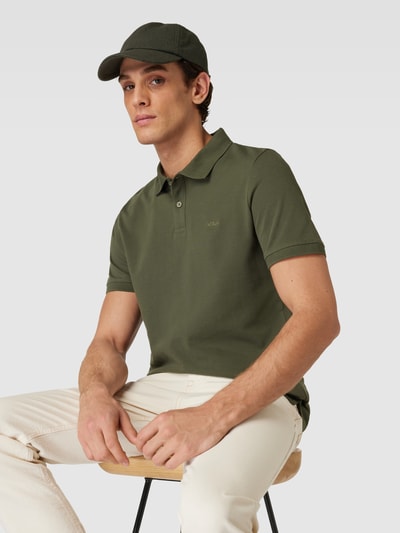 s.Oliver RED LABEL Poloshirt mit Label-Detail Oliv 3