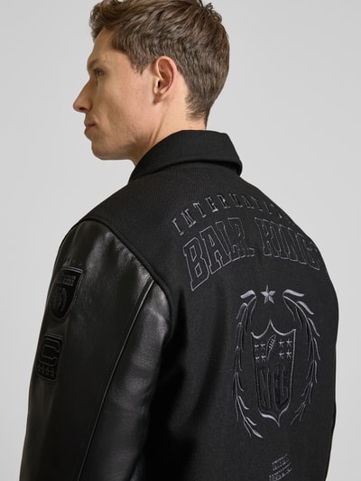 Balr. Jacke mit Logo- und Statement-Stitching Modell 'NFL x BALR.' Black 3