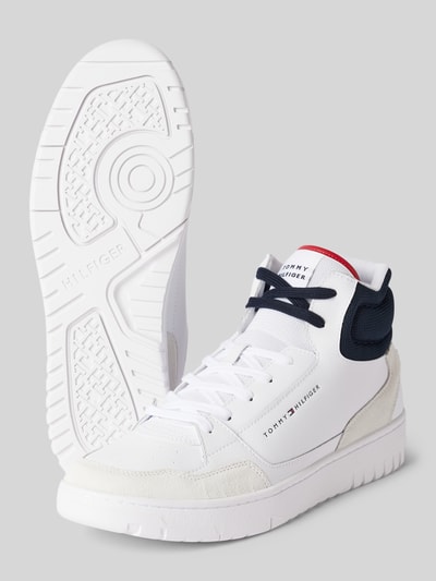 Tommy Hilfiger Sneakersy ze sznurowaniem model ‘BASKET’ Biały 4