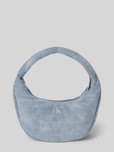 CK Calvin Klein Tas met hengsel en labelstitching Jeansblauw - 2