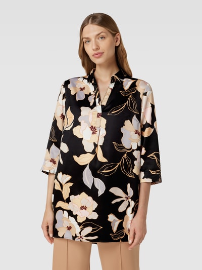 Betty Barclay Bluse mit floralem Allover-Print Black 4