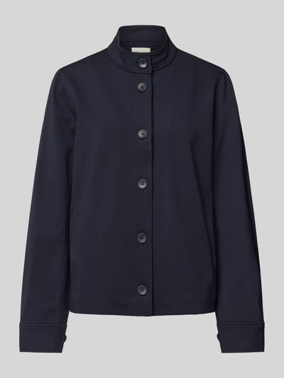 MAERZ Muenchen Jas met opstaande kraag Marineblauw - 2