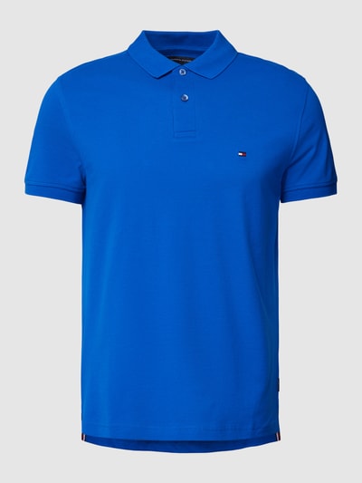 Tommy Hilfiger Poloshirt mit Label-Detail Royalblau 2