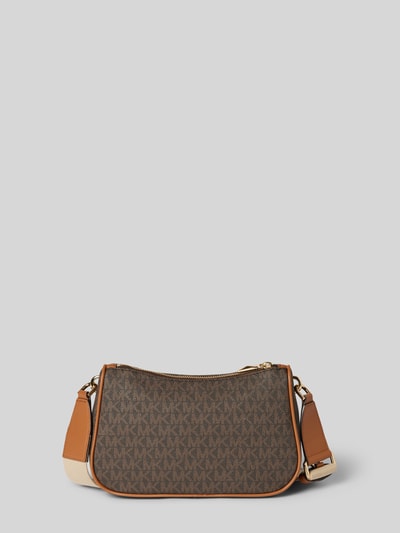 MICHAEL Michael Kors Handtas met labeldetails, model 'JET SET' Middenbruin - 5