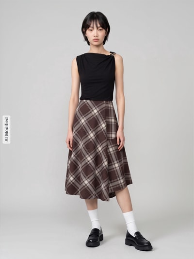 VERO MODA Top mit Schnallen-Applikation Black 1
