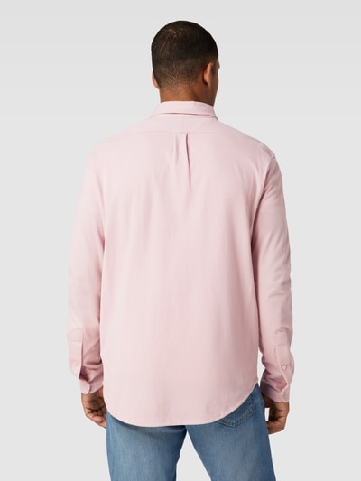 Polo Ralph Lauren Slim Fit Freizeithemd mit Button-Down-Kragen Rosa 5