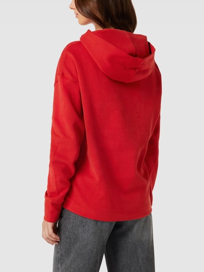 BOSS Hoodie mit Label-Print Modell 'ESANDRA' Rot 5