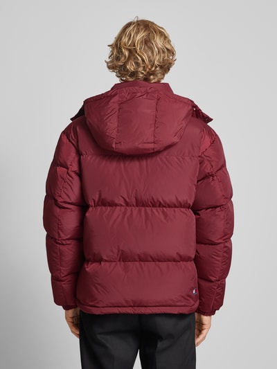 Tommy Jeans Gewatteerd jack met capuchon, model 'ALASKA' Bordeaux - 5