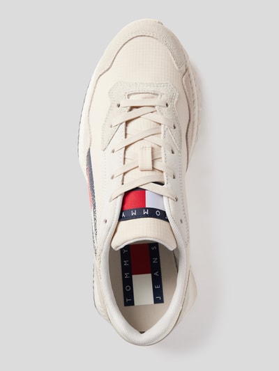 Tommy Jeans Sneakersy z naszywką z logo Beżowy 4