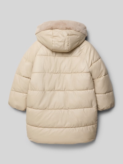 Mayoral Wide Fit Winterjacke in Stepp-Optik Sand 3