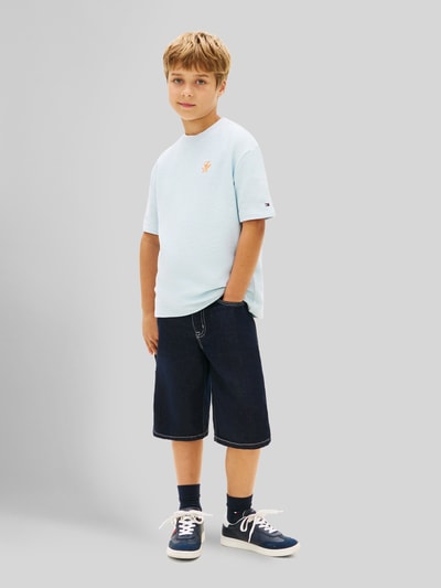 Tommy Hilfiger Teens Regular Fit T-Shirt aus reiner Baumwolle Bleu 1