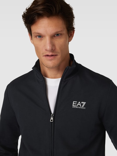 EA7 Emporio Armani Trainingspak met logodetail Marineblauw - 3