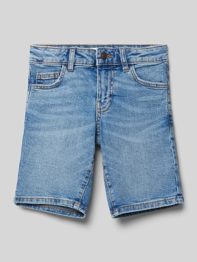 Mango Regular Fit Jeansshorts im 5-Pocket-Design  Modell 'john' Blau 1
