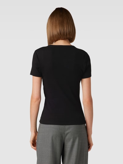 OPUS T-Shirt mit Rundhalsausschnitt Modell 'Samuna' Black 5