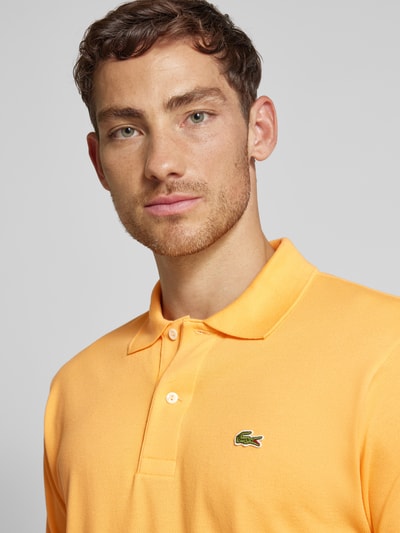 Lacoste Koszulka polo o kroju classic fit z detalem z logo model ‘CORE’ Morelowy 3