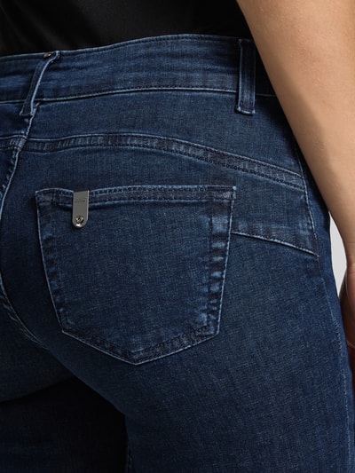 Liu Jo White Skinny fit jeans in 5-pocketmodel, model 'MONROE' Donkerblauw - 3