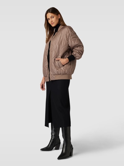 Vero Moda Oversized Steppjacke mit Stehkragen Modell 'JACK' Mittelbraun 1