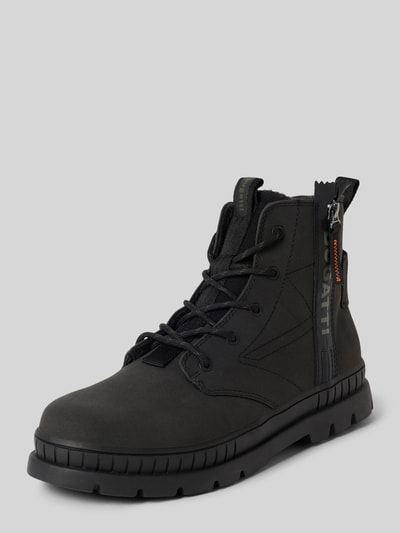 bugatti Boots mit Logo-Print Modell 'Pallario' Black 1