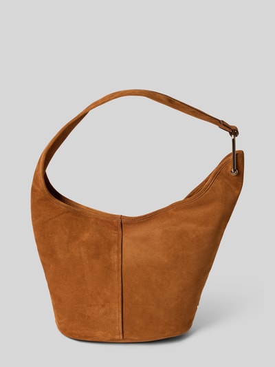 MICHAEL Michael Kors Torebka z zapięciem na magnes model ‘SONNY’ Camel 2