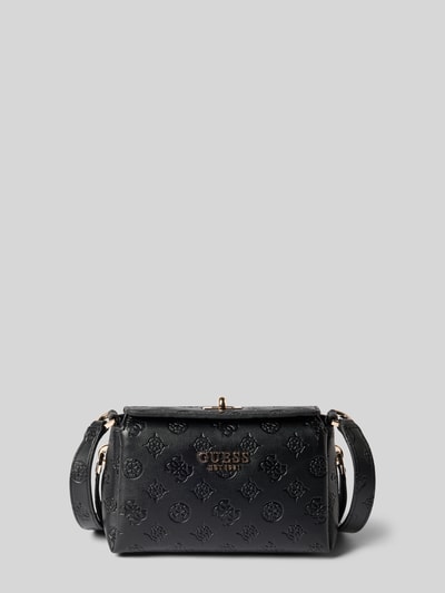 Guess Handtasche mit Label-Applikation Modell 'PHOEBE' Black 2