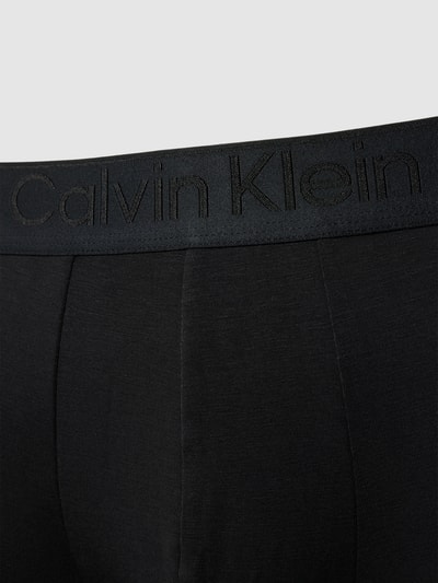 Calvin Klein Underwear Obcisłe bokserki z elastycznym paskiem z logo w zestawie 3 szt. Czarny 2