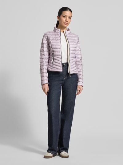 Gil Bret Steppjacke mit Stehkragen Flieder 1