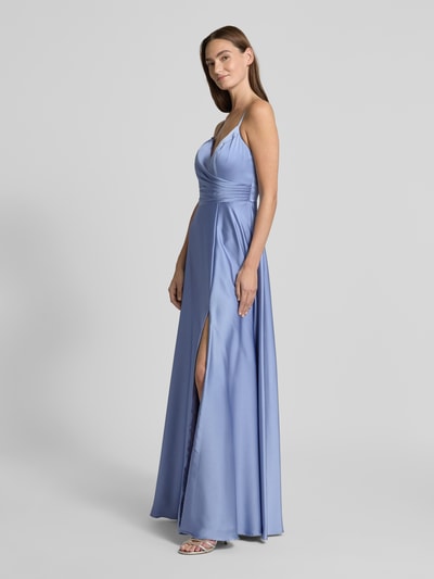 Laona Sukienka wieczorowa w stylu kopertowym Jasnoniebieski 1