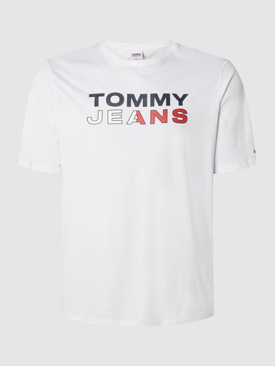 Tommy Jeans Plus PLUS SIZE T-Shirt aus Bio-Baumwolle Weiss 1