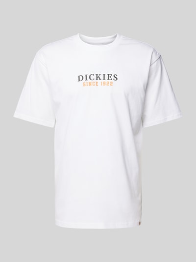 Dickies T-shirt z nadrukiem z logo model ‘PARK’ Biały 2