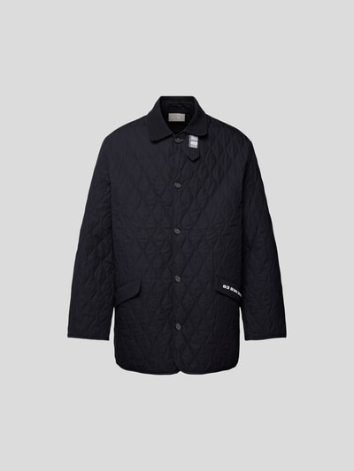 VTMNTS Steppjacke mit Label-Detail Marineblau 2