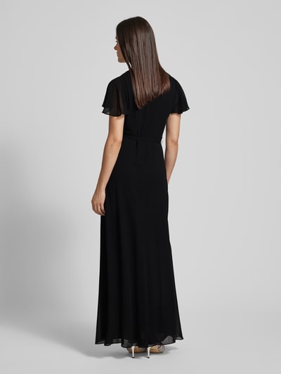 Lauren Ralph Lauren Abendkleid mit Gürtel Modell 'FARRYSH' Black 5