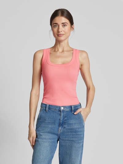 Marc Cain Tanktop in Ripp-Optik Pink 4