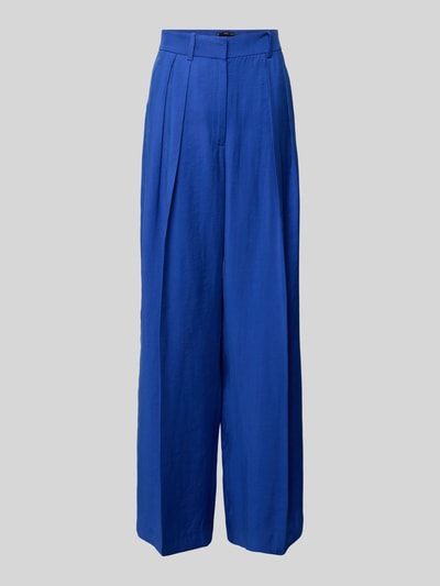 MANGO Hose mit Bügelfalten und Paspeltasche Modell 'PALMA' Royal 2