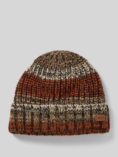 Barts Beanie met labeldetail, model 'AKOTAN' Oranje - 1