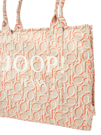 JOOP! Jeans Shopper mit Logo-Muster Modell 'Aurelia' Beige 2