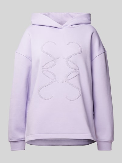 Smith and Soul Hoodie met labelstitching Lila - 2