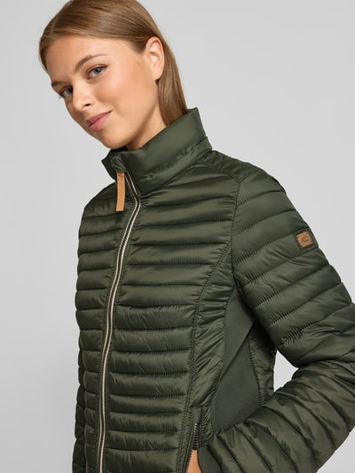 camel active Kurtka pikowana ze stójką z podszewką Zielony 3
