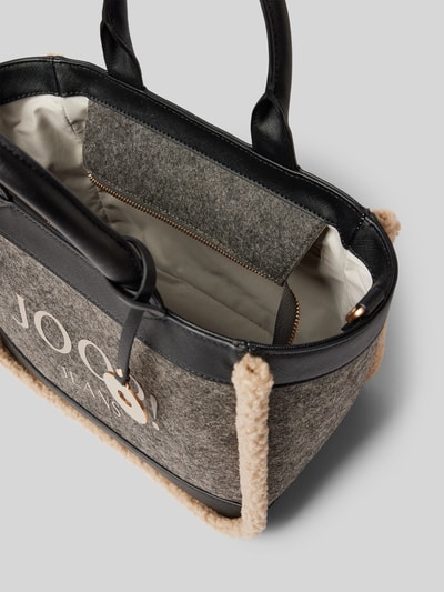 JOOP! Jeans Handtasche mit Label-Print Modell 'calduccio yvette' Anthrazit 4