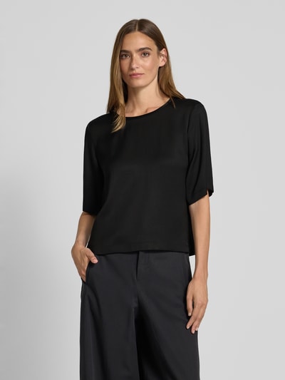 Drykorn Bluzka z rękawem o dł. 3/4 model ‘DIEDRA’ Czarny 4