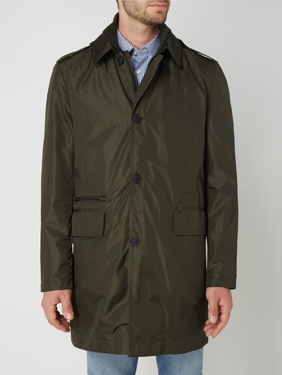 Tommy Hilfiger Trenchcoat mit Umlegekragen  Olivgrün 4