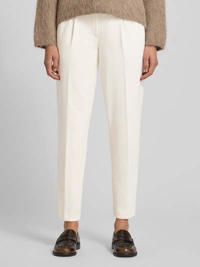 STEHMANN Stoffen broek met elastische band, model 'Myriel' Offwhite - 4