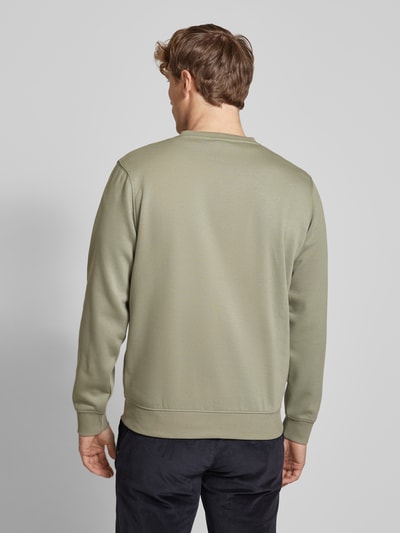 Lerros Sweatshirt mit Label-Stitching Mint 5