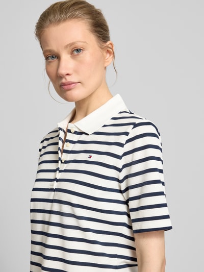 Tommy Hilfiger Regular Fit Poloshirts aus Baumwoll-Mix Weiss 3